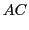 $\displaystyle AC$