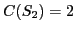 $C(S_{2}) = 2$