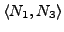 $\langle N_{1}, N_{3}\rangle$